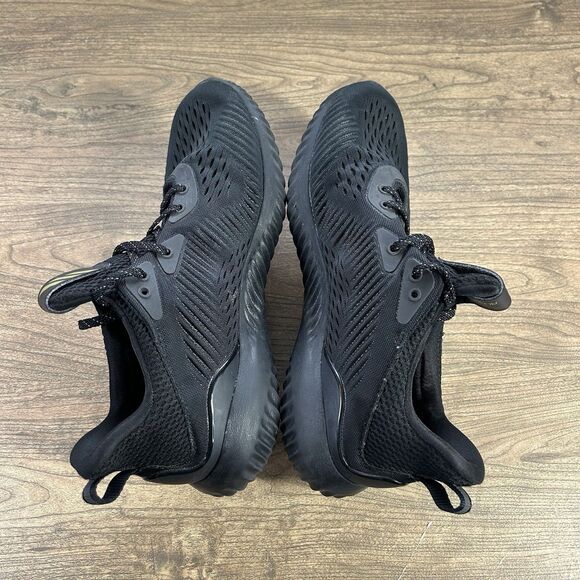 Adidas Alphabounce 1 Running Shoes Mens Size 7.5 Black Sneakers - Picture 10 of 12